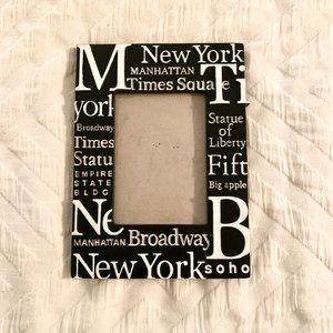 New York City Themed 4x6 Picture Frame